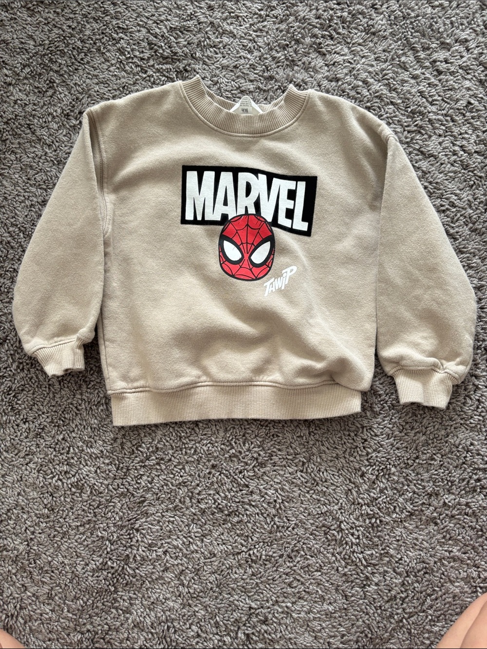 H&M X Marvel Spider-Man Crewneck Sweatshirt